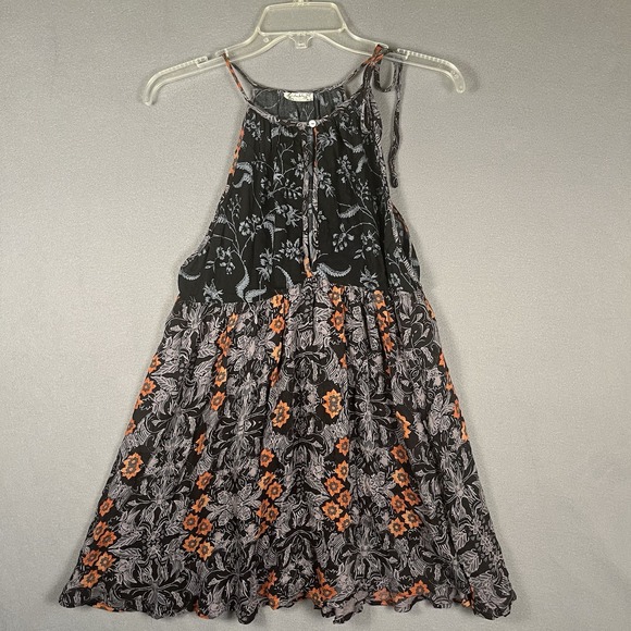 Free People Dresses & Skirts - Free People Wildest Dreams Slip Dress Floral Print Size‎ XS Artsy Boho